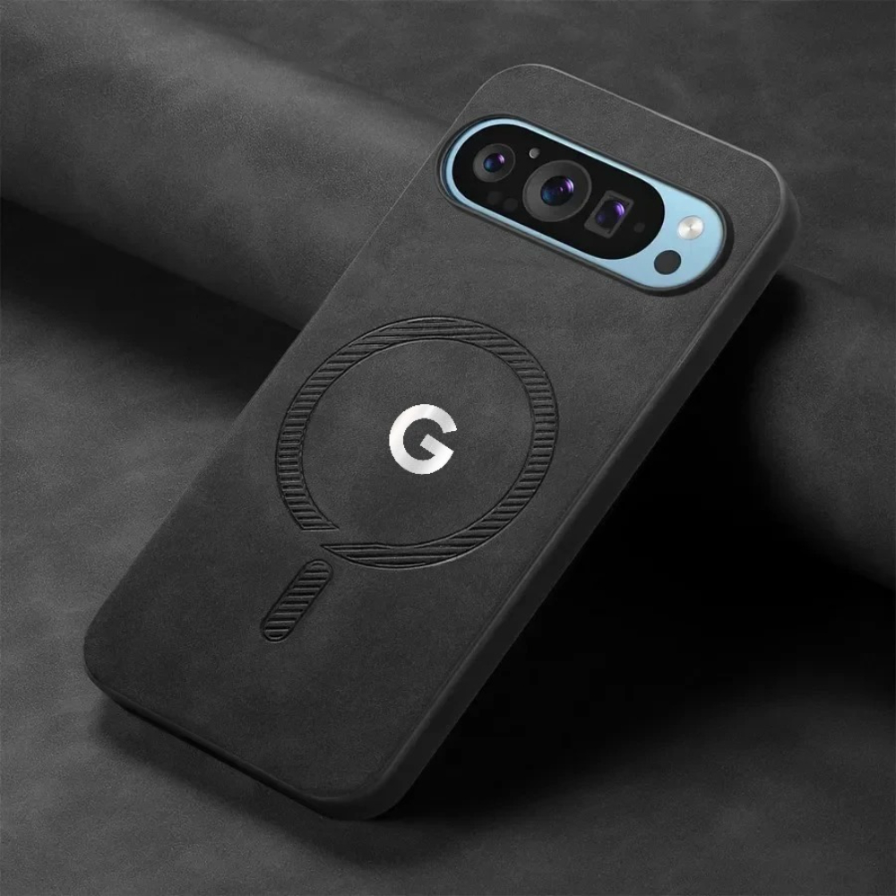 Drone Camera Stabilized - ラグジュアリーでシンプルなスムースタッチPUレザー製スリムケース Google Pixel 11 10 9