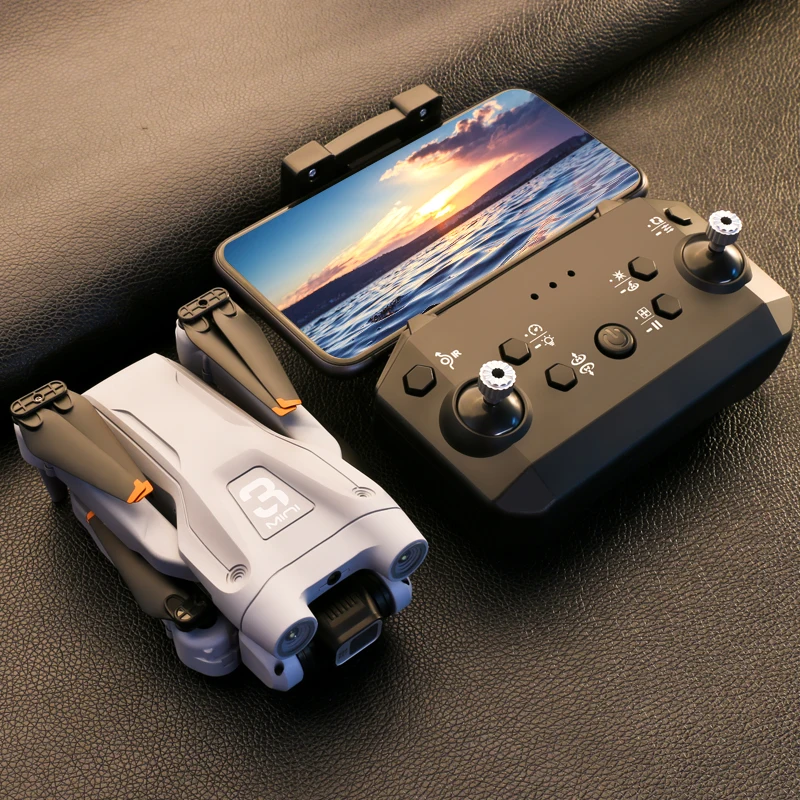 Drone Camera Professional - ミニドローン 4Kプロフェッショナルカメラ RC障害物回避ヘリコプター ラジコン クアッドコプター 子供向けギフト
