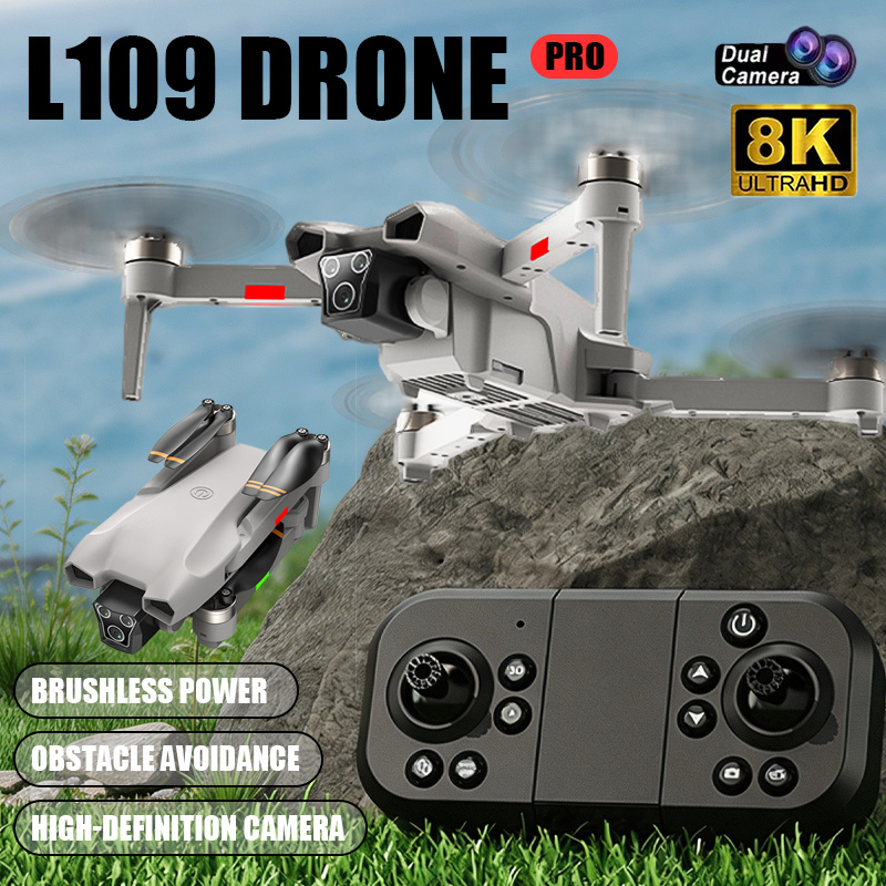 Drone Camera Lens - 新型ホットL017プロドローン ブラシレス 3Dロール 360 ° 折りたたみ式クアッドコプター